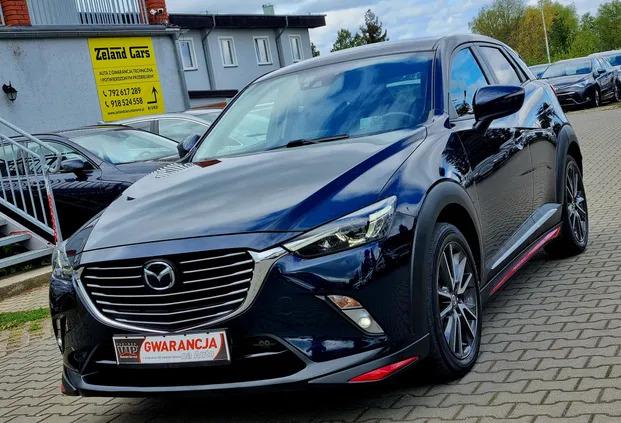 mazda zachodniopomorskie Mazda CX-3 cena 54900 przebieg: 194000, rok produkcji 2016 z Chęciny